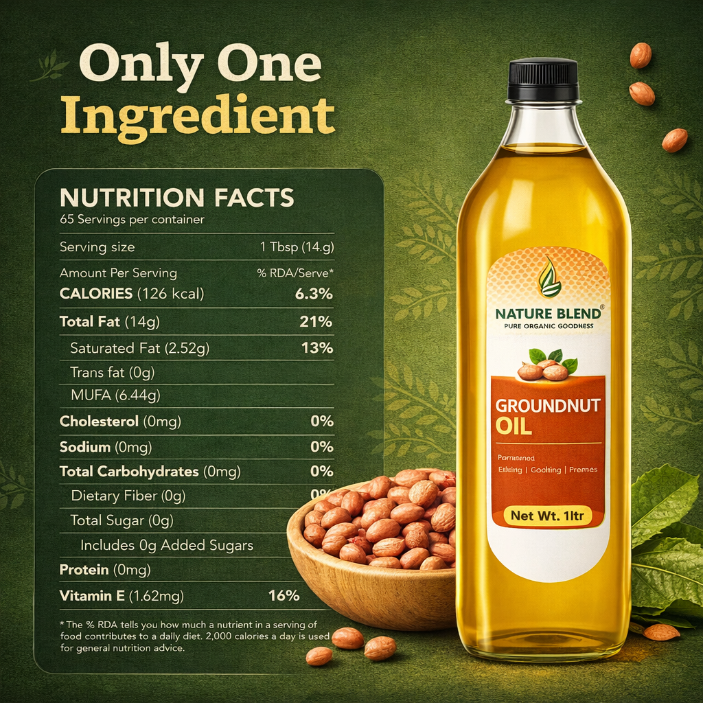 Groundnut Cold Press Oil