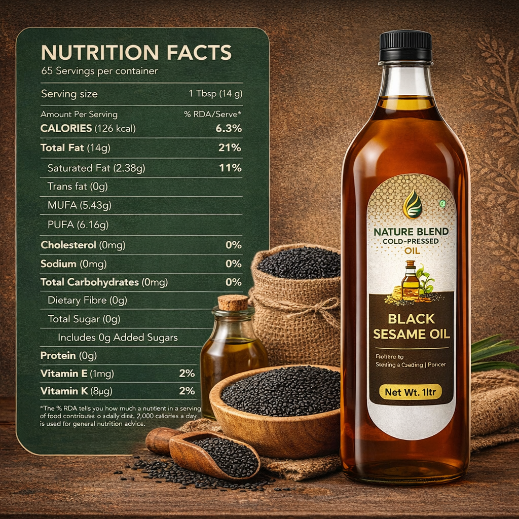 Sesame Cold Press oil (Brown)