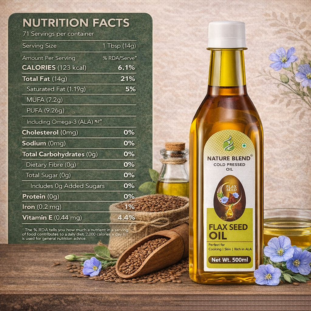 Flaxseed Cold Pressoil