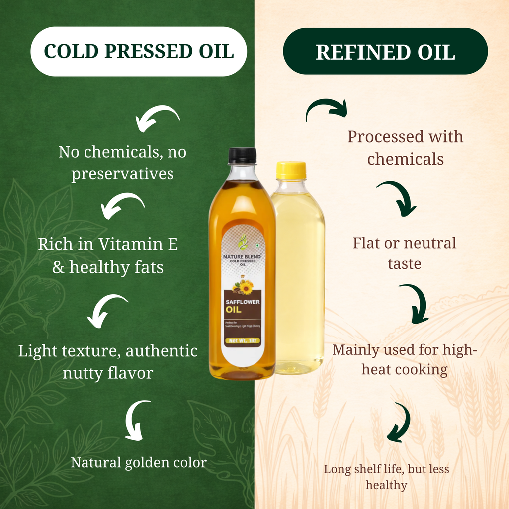 Safflower Cold Press oil
