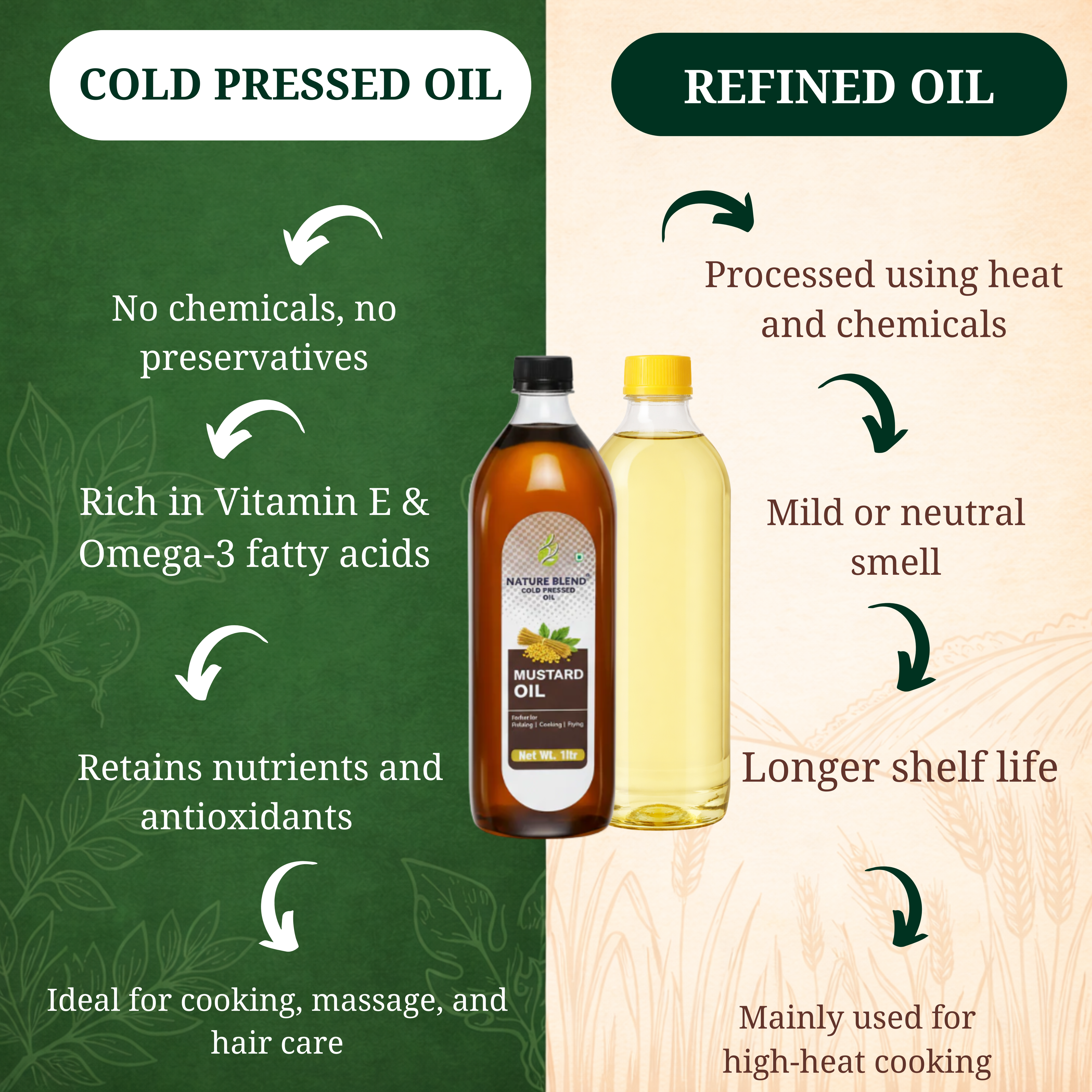 Mustard Cold Press Oil
