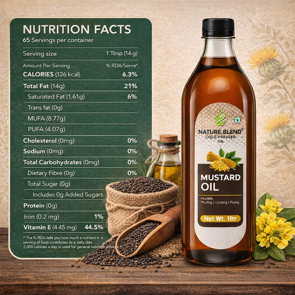 Mustard Cold Press Oil