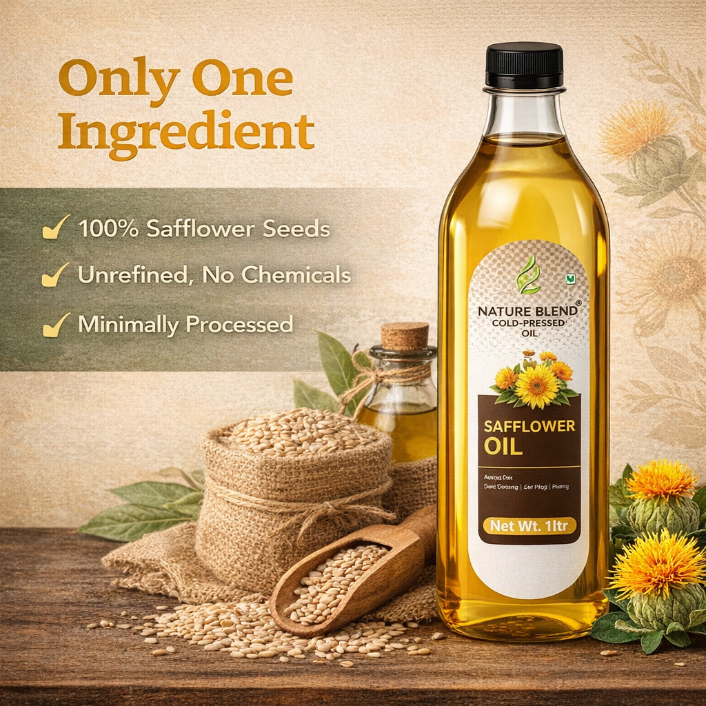 Safflower Cold Press oil