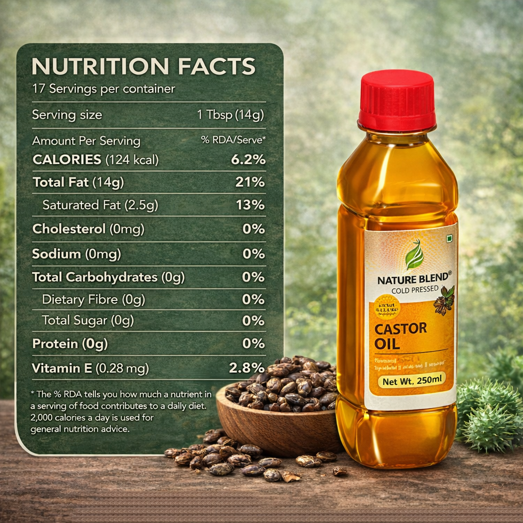Castor Cold press Oil