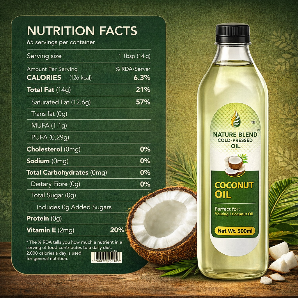 Coconut Cold Press Oil