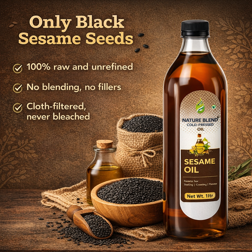 Sesame Cold Press oil (Brown)