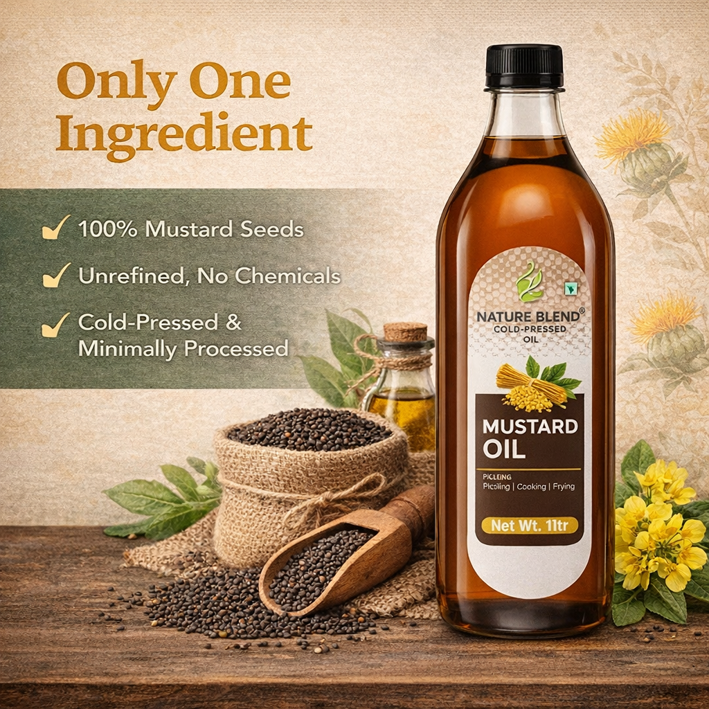 Mustard Cold Press Oil