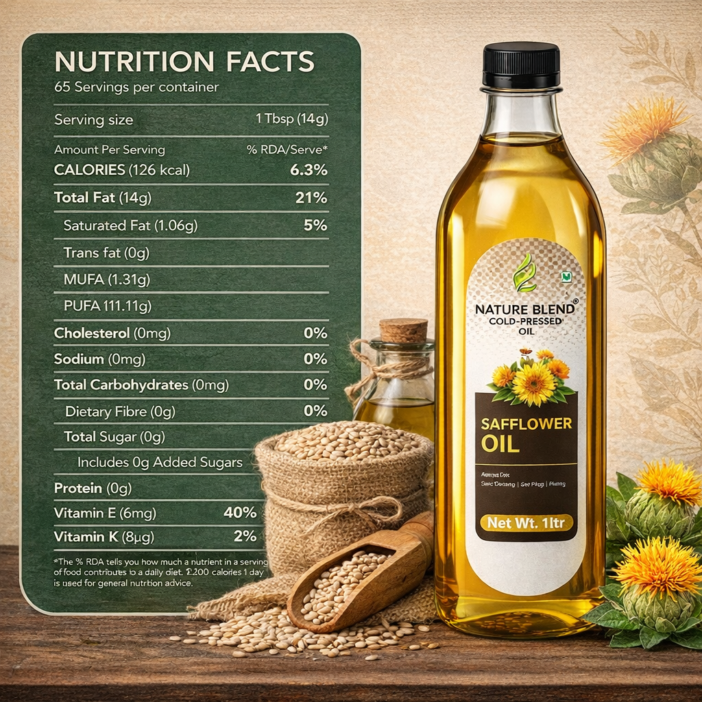 Safflower Cold Press oil