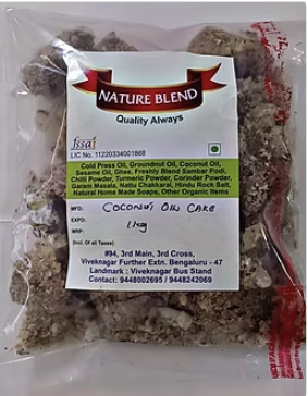 Coconut oil cakes